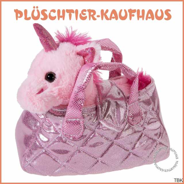 Plüschtier Einhorn mit Tasche 501577